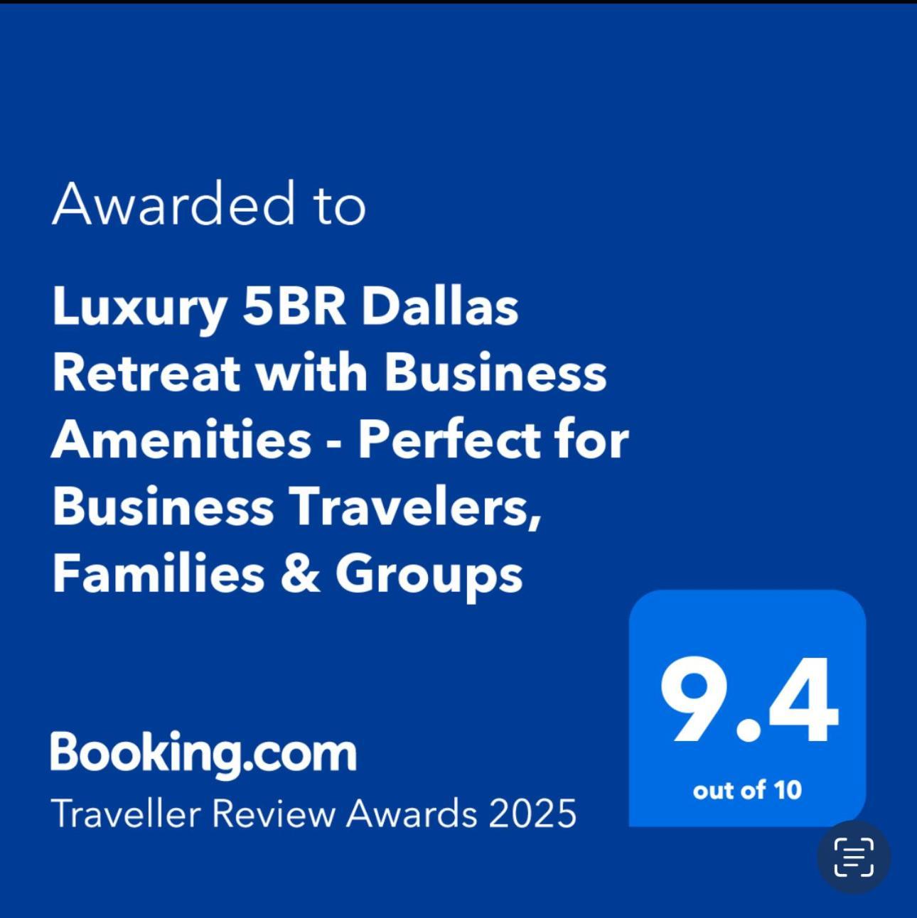 Luxury 5Br Dallas Retreat With Business Amenities - Perfect For Business Travelers, Families & Groups Екстер'єр фото